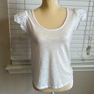 Laura Conrad White cotton blouse